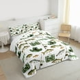 thumbnail image 3 of Feelyou Cartoon Pike Fish Twin Comforter Sets, Hunting and Fishing Bedding Set, 2 Pieces, 3 of 8