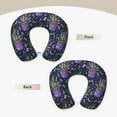 thumbnail image 3 of Salouo Lavender Flowers for Memory Foam Travel Pillow,Versatile U-Shaped Pillows Memory Foam Cervical Neck Pillow Soft Washable Cover for Home Office Camping Travelling, 3 of 8