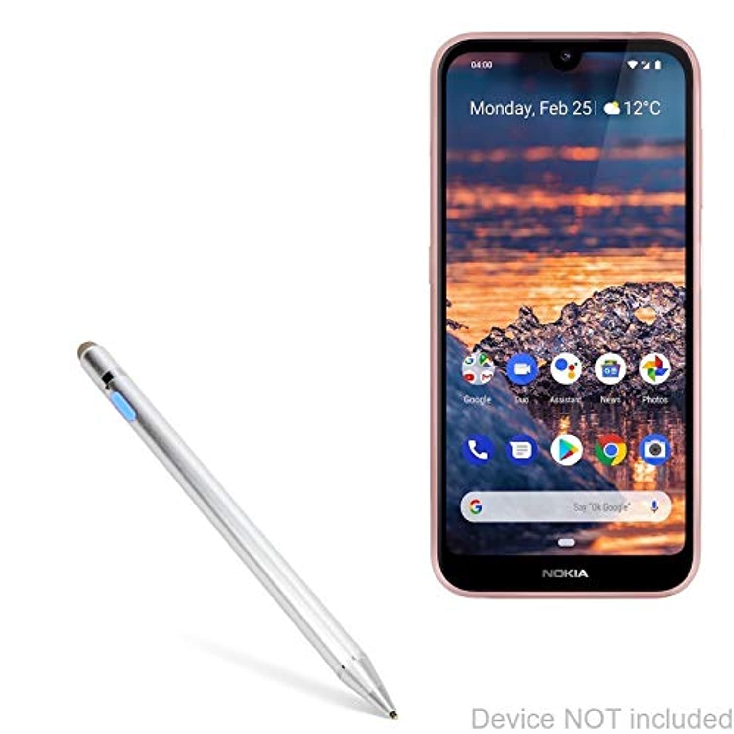 Nokia 4.2 Stylus Pen, BoxWave [AccuPoint Active Stylus] Electronic