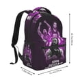 thumbnail image 2 of 15.7in Roman Wres-Tler Reign Backpacks Cute Laptop bag Cartoon Bags Bookbag Daypack Outdoor Travel, 2 of 6