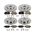 thumbnail image 3 of Power Stop Front and Rear Stock Replacement Brake Pad and Rotor Kit KOE1612, 3 of 8