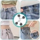thumbnail image 3 of Sonducket 4 botones para pantalones sin necesidad de costura, ajustador de cintura para pantalones vaqueros, ajustador de cintura fácil Accesorios de disfraces, 3 of 6