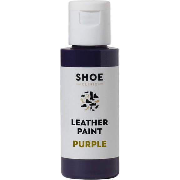 Shoe Clinic Leather Paint | 50ml / 1.7oz | Customize Shoes, Sneakers, Boots & More | Scratch & Peel Resistant | Quick Drying & Flexible | Available in 12 Colors