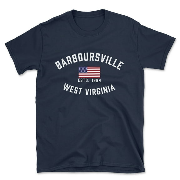 Barboursville West Virginia Patriot Men's Cotton T-Shirt