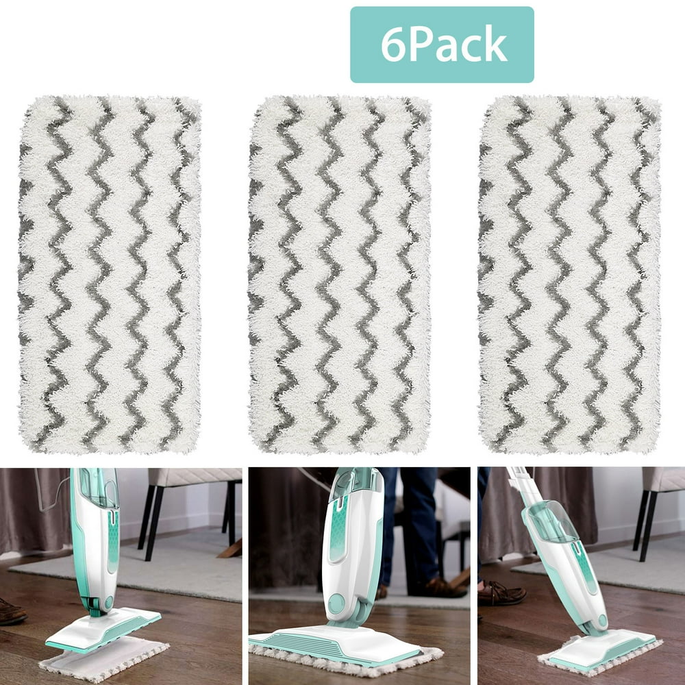 EEEkit 6Pack Replacement Pads for Shark S1000 Vacuum Cleaner S1000A