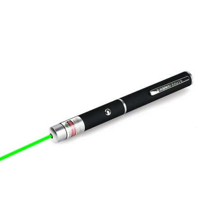 5 Miles 532nm Green Laser Pointer Pen Mid-open Visible Beam Light Ray