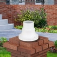 thumbnail image 7 of Livex Lighting 78212-14 5-1/2" Wide Pier Mount Base - Black, 7 of 7