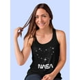 thumbnail image 2 of NASA Nasa Heart Galaxy Racerback Tank Women -NASA Designs, Female x-Large, 2 of 4