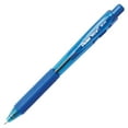 thumbnail image 2 of Pentel Retractable Rubber Grip Ballpoint Pen - Medium Pen Point Type - Blue Ink - Transparent Barrel - 12 / Dozen (BK440C), 2 of 5