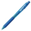 Pentel Wow! Retractable Ballpoint Pen, 1 mm, Blue Barrel and , Dozen