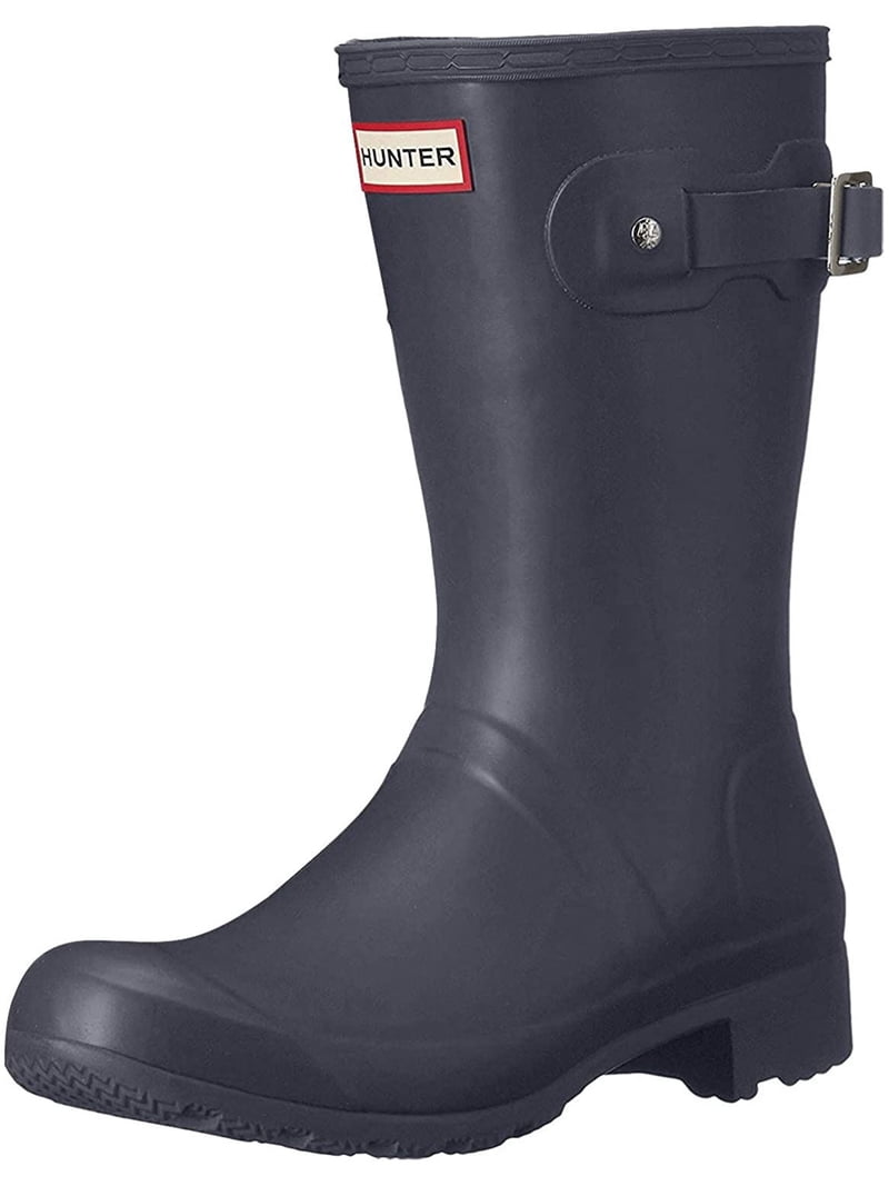 25㎝　HUNTER ORIGINAL TOUR SHORT NAVY UK6 HUNTER ORIGINAL TOUR SHORT WOMEN RAIN BOOTS - Navy Matte / 11