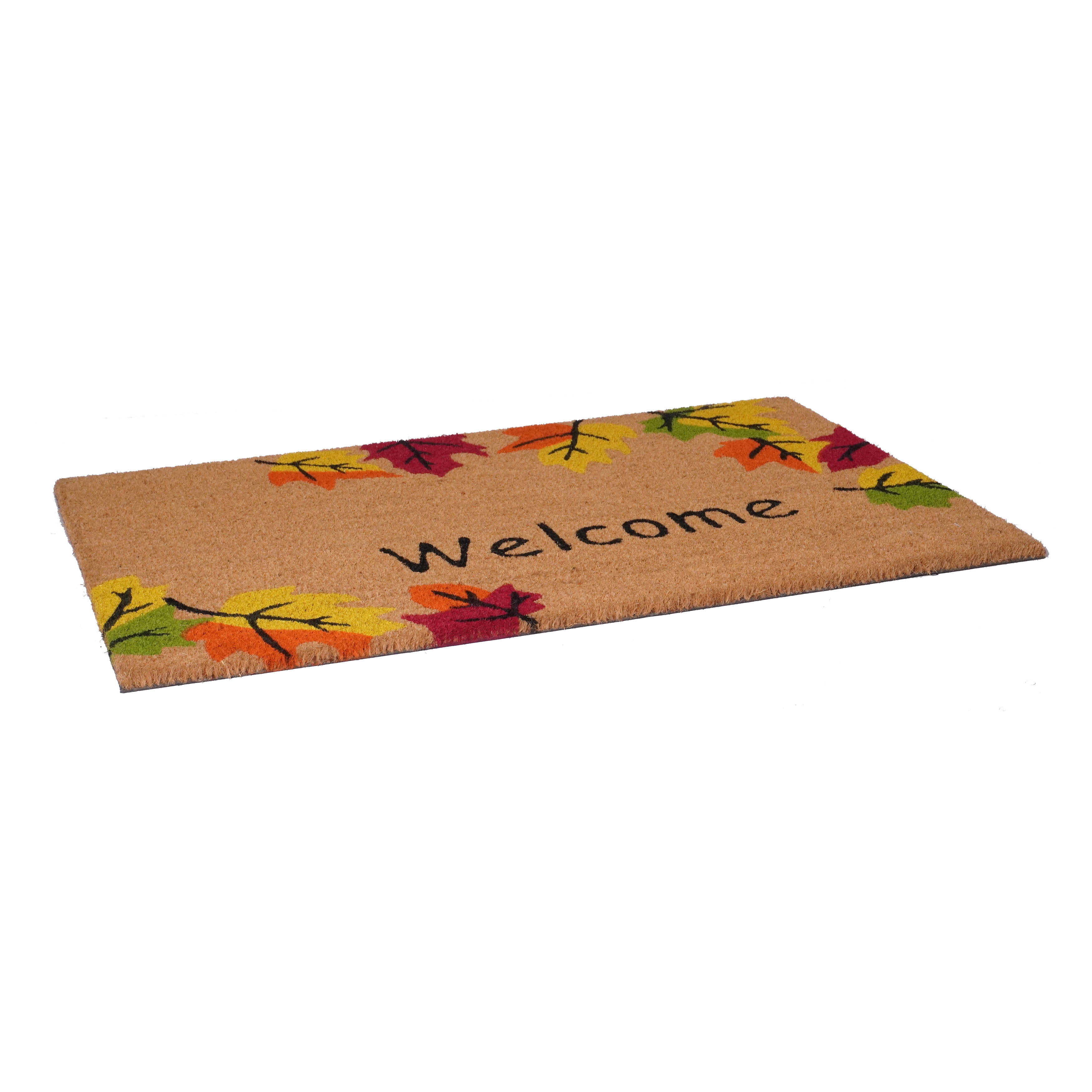 Calloway Mills 120942436 24 x 36 in. Autumn Breeze Rectangular Doormat, Multi Color
