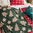 thumbnail image 2 of Christmas Throw Blanket for Sofa Christmas Decorations Gifts for Women, Warm Deer Throw Blanket, Christmas Deer Throw, Winter Blanket Gift for Holiday, 2 of 4