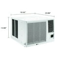 thumbnail image 2 of LG 7,500 BTU 115V Window-Mounted Air Conditioner with 3,850 BTU Supplemental Heat Function, LW8016HR, 2 of 21