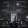 thumbnail image 7 of Electric Bike for Adults 750W Moped Ebike 20" Fat Tire E-Bike Full Suspension, 7 of 7