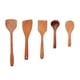 thumbnail image 1 of Juego de 5 Utensilios de Cocina de Madera Premium para Sartenes Antiadherentes, Incluye Cuchara, Espátula y Cucharón, Ideal para Regalo o Uso Diario en Casa o Restaurante., 1 of 6