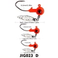 thumbnail image 6 of 5pcs Weedless Jig Head Hooks - Perfect for Catching More Fish, Lead Head Weighted Hook, Fishing Tackle, Available in 1.4g/1.6g/3g Sizes, 6 of 9