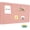Light Pink, variant on Large Bulletin Board - Foldable 96x48 Inches Cork Board Alternative with 20 Push Pins and 237 Pcs Glitter Letters, 8' x 4' Self-Adhesive Felt Bulletin Board for Wall, Home Office Decor Grey,96" x 48"