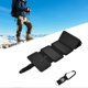 thumbnail image 4 of Solar Power Bank Foldable Dual Output Portable Universal Direct Charging Charger for 3 Proof Mobile Power Supply Black, 4 of 5