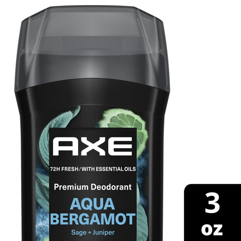 Axe Deodorant Stick for Men Aqua Bergamot with Sage + Juniper