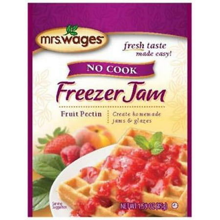 NEW 2PK MrsWages 1.59 OZ No Cook Freezer Jam Pectin For