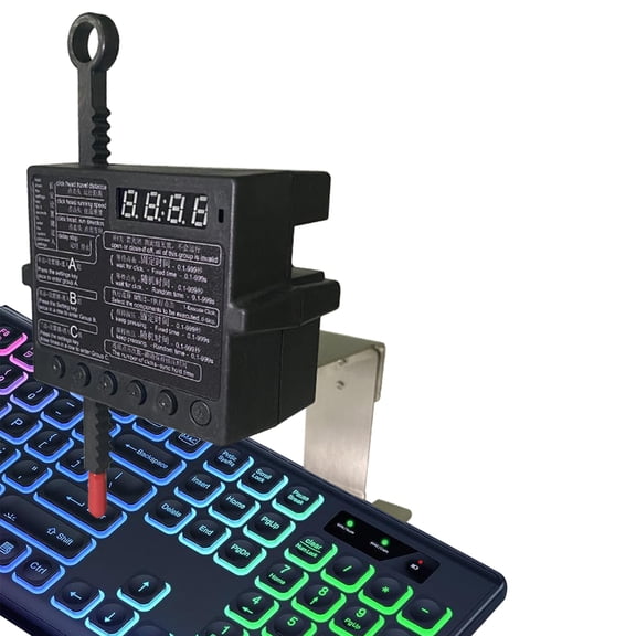 Obokidlyamor Physical Click Auto Keyboard Clicker Mouse Jigglier;Auto Random Clicking Game Assist; Mouse Mover Auto clicking Tool ABC