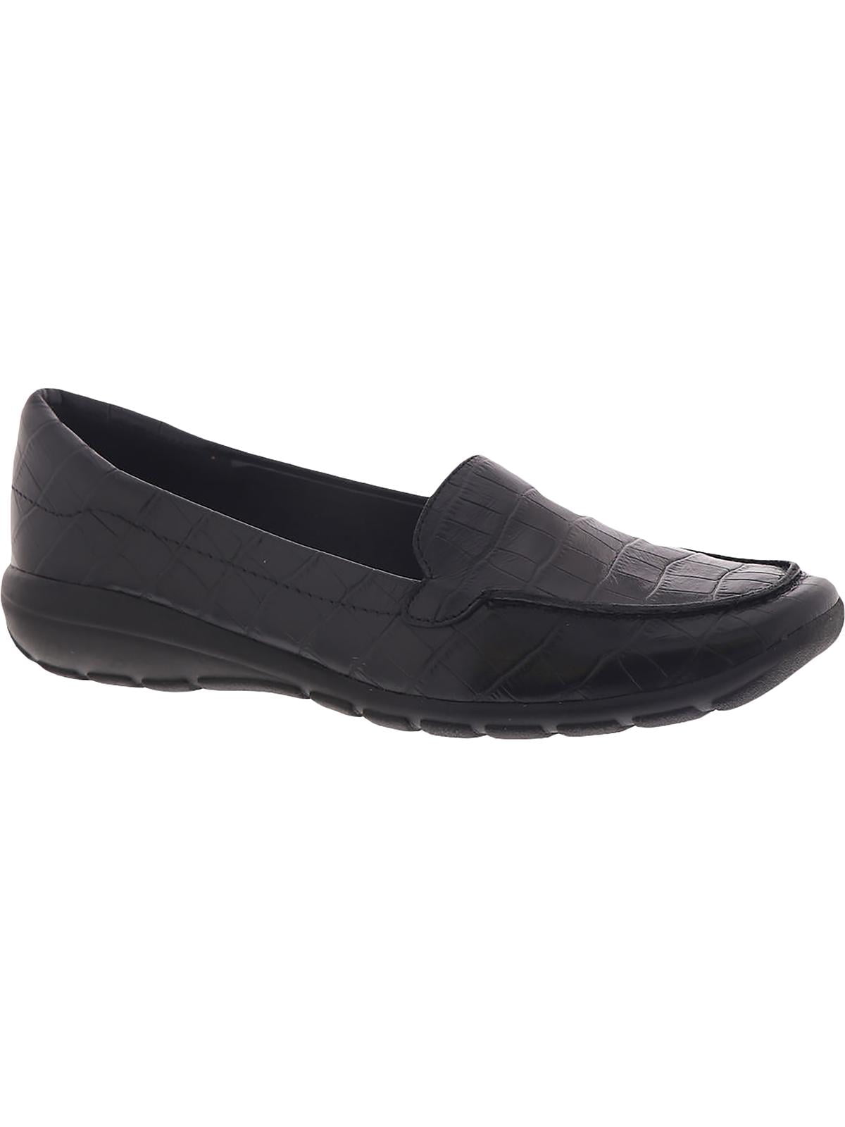 Easy Spirit Womens Abide 8 Leather Slip On Comfort Loafers Shoes BHFO 0551