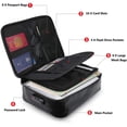 thumbnail image 3 of TAIWO Fireproof Document Bag with Lock, Multi-Layer Portable Filing Storage, Extra Large, Assorted Colors, 1 Count, 3 of 5