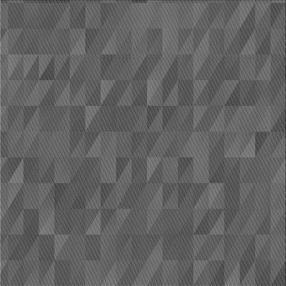 Ahgly Company Indoor Square Patterned Platinum Gray Area Rugs, 4' Square