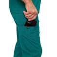 thumbnail image 7 of M&M SCRUBS Men's Jogger Scrub Set – Luxe Stretch Medical Uniform, V-Neck Scrubs Top & Jogger Pants (True Hunter Green, Small), 7 of 7