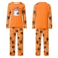 thumbnail image 4 of Halloween Family Pajamas Set Long Sleeve Crew Neck, Soft Matching Halloween Pajamas with Ghost Hat Drink Print, Cute Family Halloween Pajama Set Sleepwear, 4 of 4