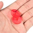 thumbnail image 4 of Uxcell 24mm Round Transparent Plastic Golf Ball Markers for Flat Position Mark Red 150 Pack, 4 of 5
