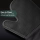 thumbnail image 5 of Set de guantes para horno HexClad de 2 piezas, resistentes al calor hasta 260 °C, negros, 5 of 6