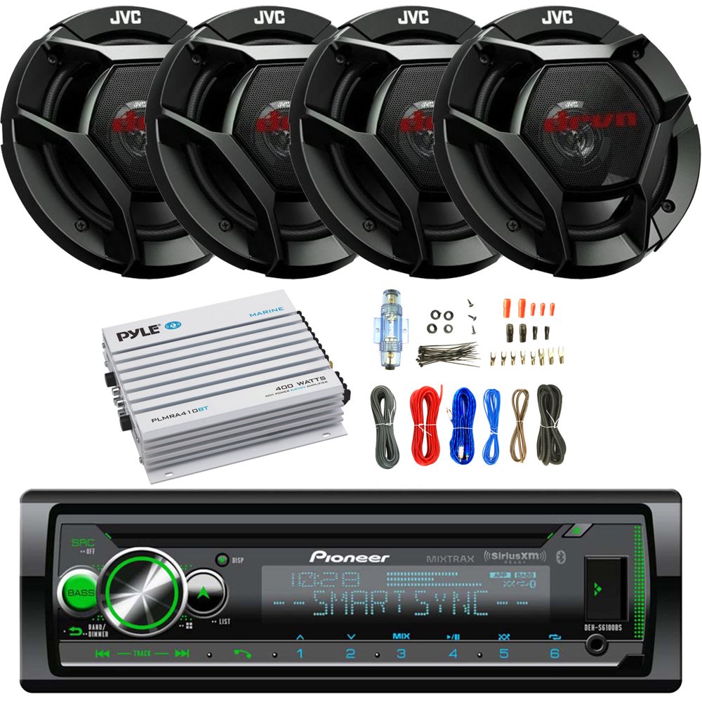 Pioneer DEHS6100BS Car CD Player Receiver Bluetooth USB AUX Radio