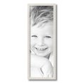 thumbnail image 2 of ArtToFrames 8" x 23" White Square Star Emboss Picture Frame, 8x23 inch White Wood Poster Frame (WOM-5125),  Pack, 2 of 7