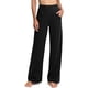 thumbnail image 1 of Pantalones deportivos casuales de cintura alta, color negro, 8, 1 of 4