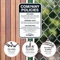 thumbnail image 4 of Sigo Signs Room Decor Company Policies Sign, 4 of 8