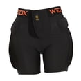 thumbnail image 3 of Pantalones cortos acolchados protectores para esquí, equipo de protección para snowboard, almohadilla de protección para cadera, pantalones cortos S, 3 of 8