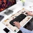thumbnail image 2 of Long Mouse Pads for Desk,Colorful Funny Dachshund Desk Mats on Top Of Desks, Desk Mouse Pad Extra Large with 3mm Non-Slip Base and Stitched Edge for Gaming,Office,Work,Home 31.5"x15.7", 2 of 6
