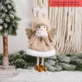 thumbnail image 3 of Feliz Navidad 2024 Decoraciones de muñecas de niña ángel moradas 2023 Colgante de árbol de Navidad decorado para Navidad Hogar Noel Natal, 3 of 5