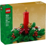 LEGO Christmas Table Decoration Building Toy for Kids - Brick-Built Holiday Centerpiece & Festive Room Decor - Christmas Craft for Girls & Boys, Ages 12+ Gift Idea for Families - 40743