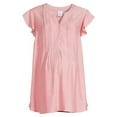thumbnail image 2 of Time And Tru Women's Maternity Woven Pintuck Shirt, 2 of 2