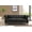Black, variant on Uspridefurniture Charlot Faux Leather Rolled Arm Sofa,White