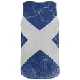 thumbnail image 2 of Scottish Flag Distressed Grunge Scotland All Over Mens Tank Top, 2 of 2