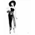 thumbnail image 2 of Tavoletti, Anne 15x18 White Modern Wood Framed Museum Art Print Titled - Fifties Fashion IV, 2 of 4