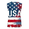 thumbnail image 4 of BiZtdJrK Mens American Flag Muscle Tank Tops 4th of July Patriotic Shirts Summer Button V Neck Sleeveless Henley Shirt White M, 4 of 6