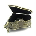 thumbnail image 2 of Sinzyo Emboss Alloy Metal Music Box Wind Up Movement Music Box for spouses,Friends and Children on Christmas and Valentine's Day (Tune;You are My Sunshine), 2 of 6
