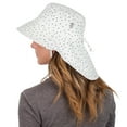 thumbnail image 2 of Jan & Jul Ladies Sun-hat with Neck-Flap Wide Brim Chin-Strap (Cotton Xplorer: Dots, M), 2 of 6