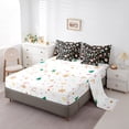 thumbnail image 3 of YST 7Pcs Black Christmas Comforter Set Full Size,Nutcracker Christmas Gift Bedding Set,Xmas Snowflake Stars Bed In A Bag,Romantic Princess Castle Quilt with Flat Fitted Sheet, 3 of 5