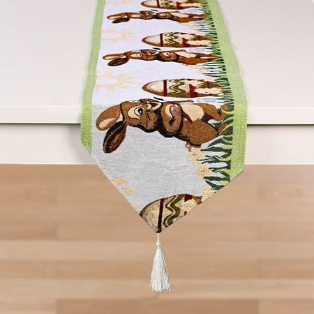 

Up To 50% Easter Clearance Ozmmyan Easter Decorations Easter Decorations Knitted Cloth Table Runners Creative Easter Tablecloths